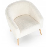 Fotel Bouclé Halmar Grifon: Komfort i Elegancja | Sklep Meble