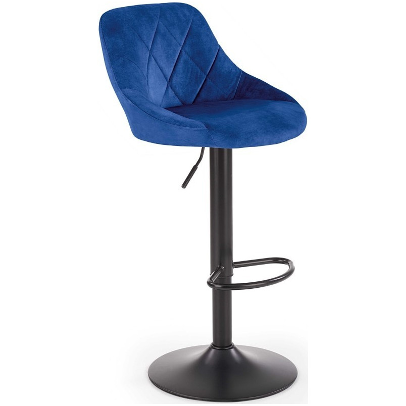 Hoker welurowy granatowy Halmar H101 - Komfort i styl