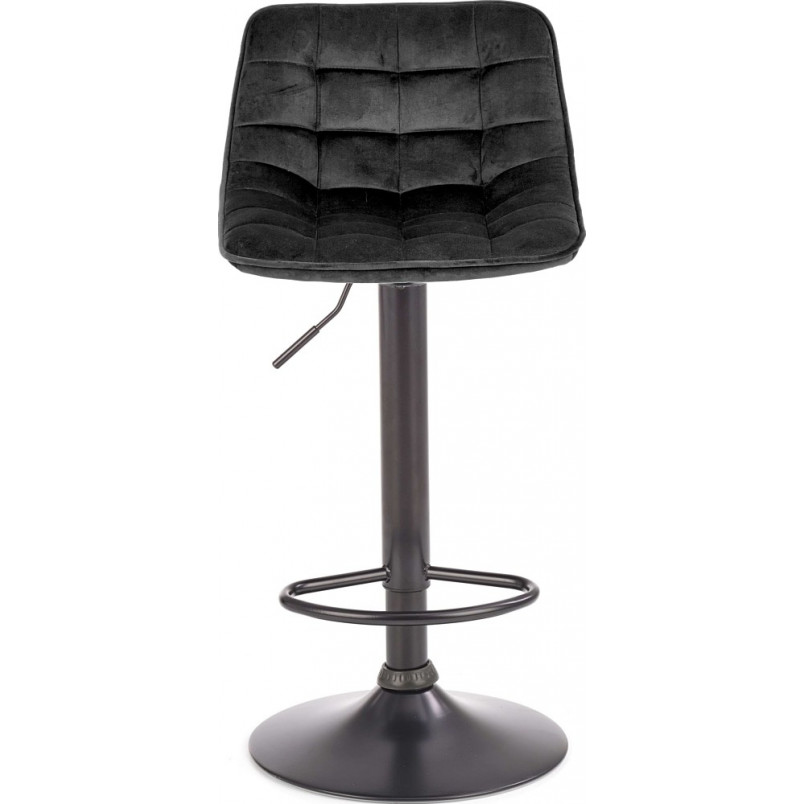 Hoker pikowany H-95 czarny Halmar | Komfort i styl w Twoim domu