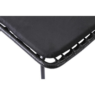 Krzesło rattanowe boho K401 czarny Halmar - Stylowy design