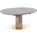 Stół rozkładany glamour Muscat 120cm - Halmar | Elegancki design