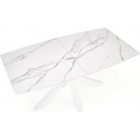 Stół rozkładany Vivaldi biały marmur | Halmar - Kup online!