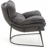 Fotel Volker Halmar: Designerski komfort w ciemnym popielu | Sklep mebli