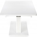 Stolik kawowy rozkładany Busetti 126x70cm biały mat Halmar