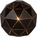 Lampa stołowa czarna Lucide - Geometryczny design | Kup teraz