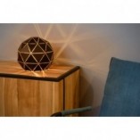 Lampa stołowa czarna Lucide - Geometryczny design | Kup teraz
