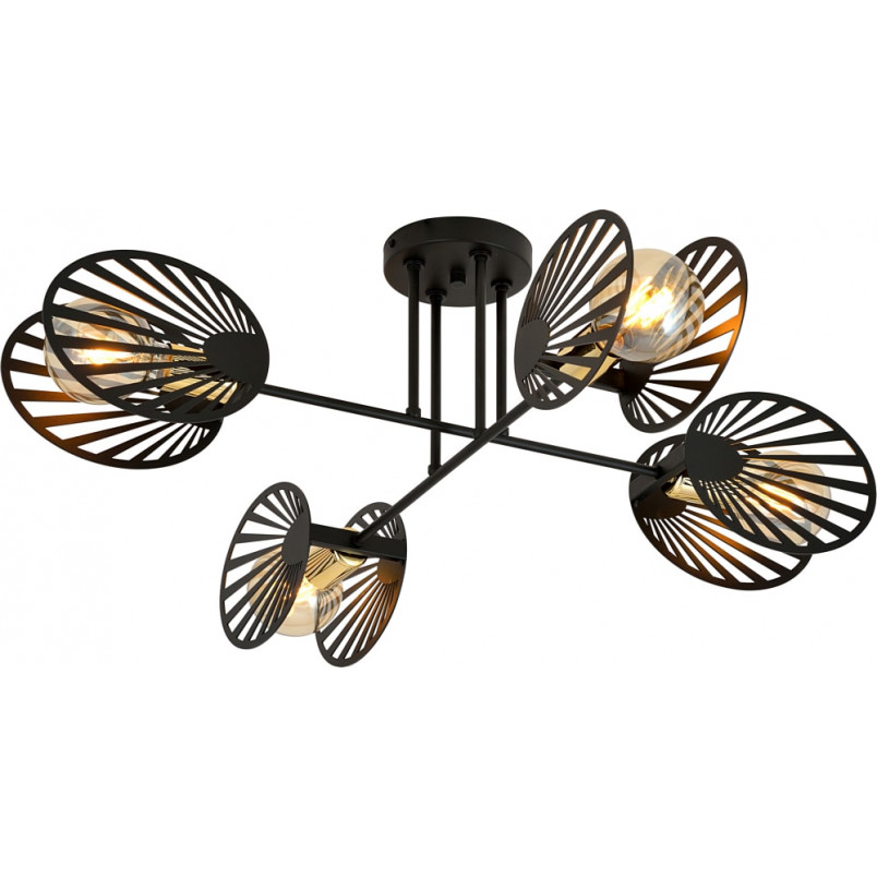 Lampa Sufitowa 4-Punktowa Talia Czarna Emibig | Design i Jakość