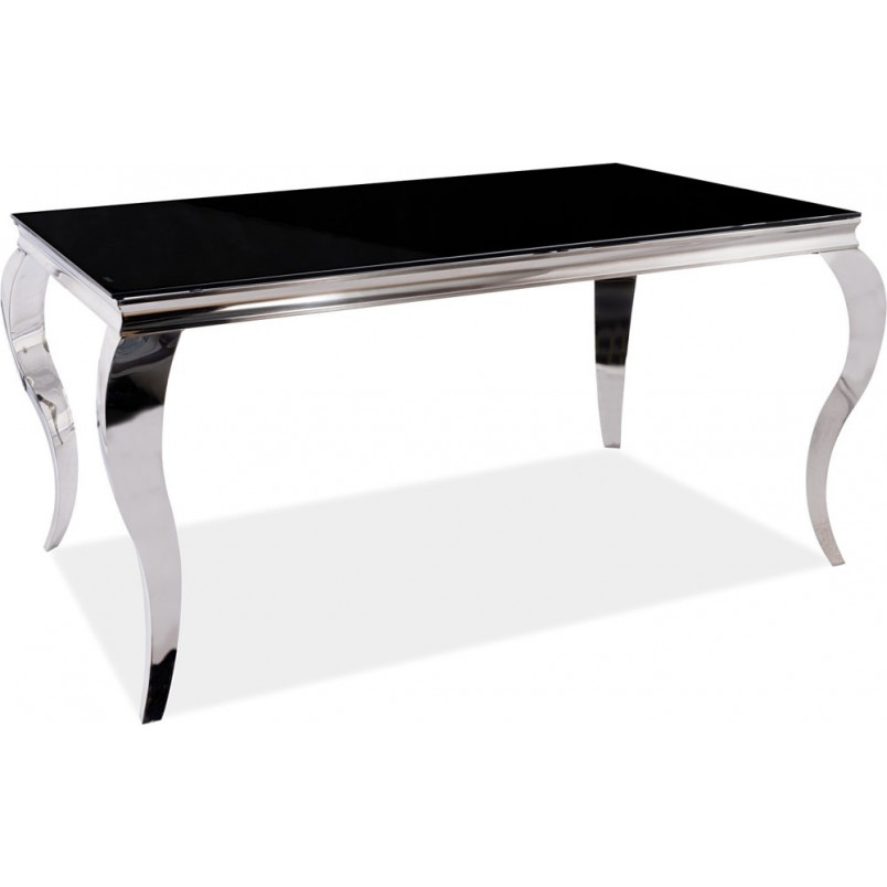 Stół szklany glamour Prince 150x90 Signal - Elegancki design