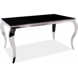 Stół szklany glamour Prince 150x90 Signal - Elegancki design