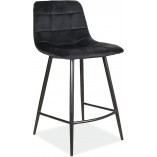 Hoker welurowy Mila Velvet czarny Signal - Komfort i styl