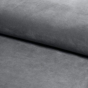 Krzesło barowe Cherry Velvet szare Signal | Elegancki design
