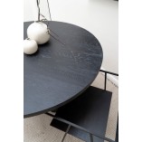 Stół okrągły drewniany NG Design 110cm - Elegancki design