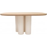Stół dębowy owalny 140x90cm - NG Design Object055 | Kup Teraz