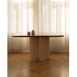 Stół dębowy owalny 140x90cm - NG Design Object055 | Kup Teraz