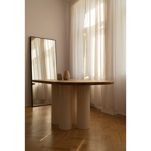 Stół dębowy owalny 140x90cm - NG Design Object055 | Kup Teraz