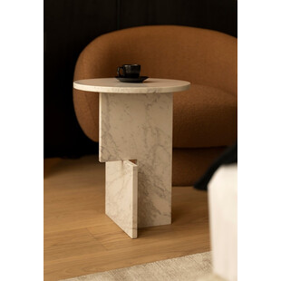 Stolik boczny marmurowy Object065 40cm NG Design