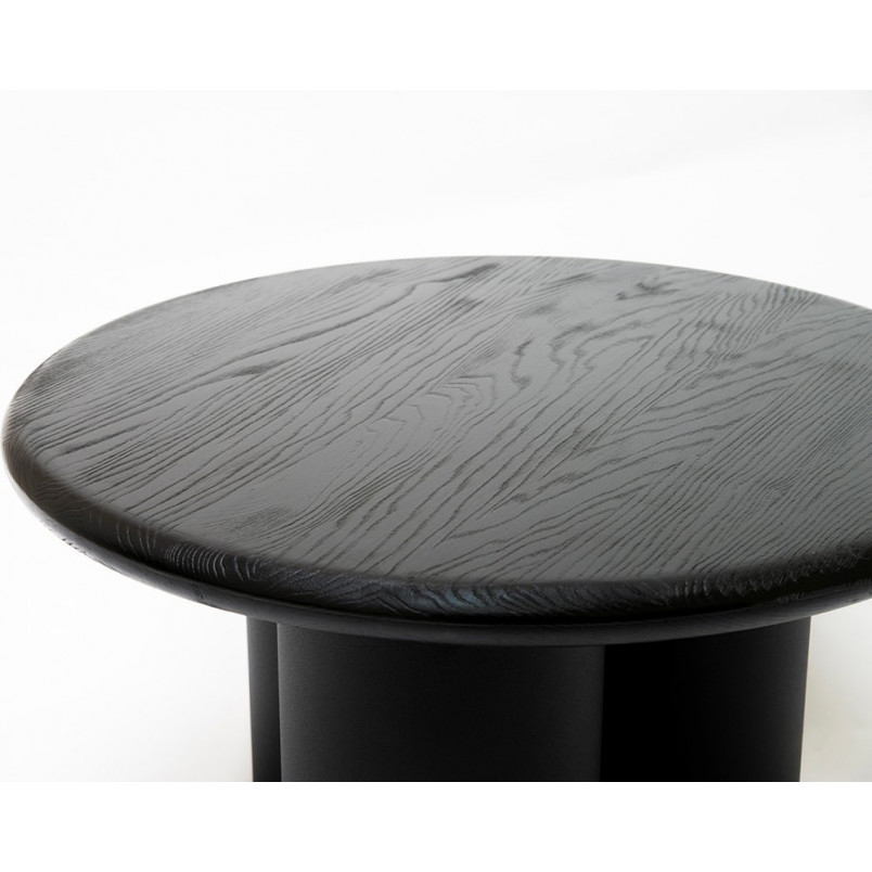 Stolik dębowy designerski Object059 70cm czarny NG Design