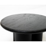 Stolik dębowy designerski Object059 70cm czarny NG Design