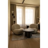 Stolik dębowy designerski Object059 70cm czarny NG Design