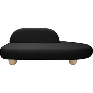 Sofa designerska Object047 czarna 216cm | NG Design