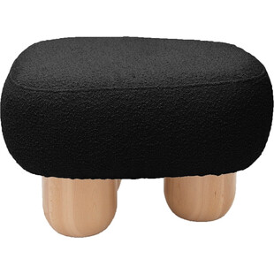 Puf Object049 Boucle Czarny | NG Design - Elegancki Dodatek