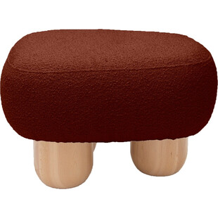 Puf Object049 Boucle Czerwony | NG Design - Stylowe siedzisko