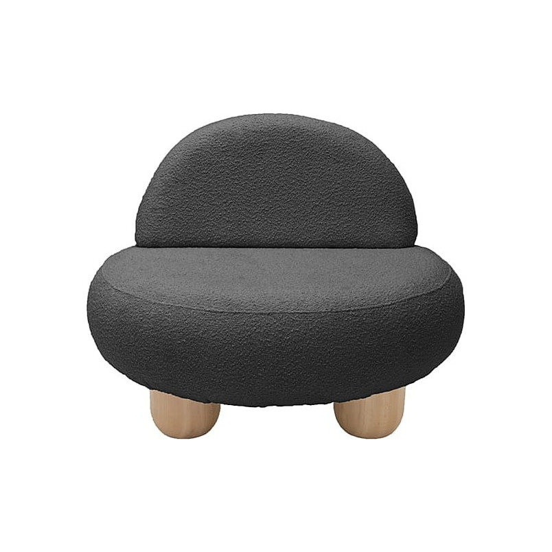 Fotel designerski Object048 Boucle graphite - NG Design