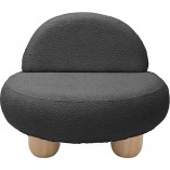 Fotel designerski Object048 Boucle graphite - NG Design