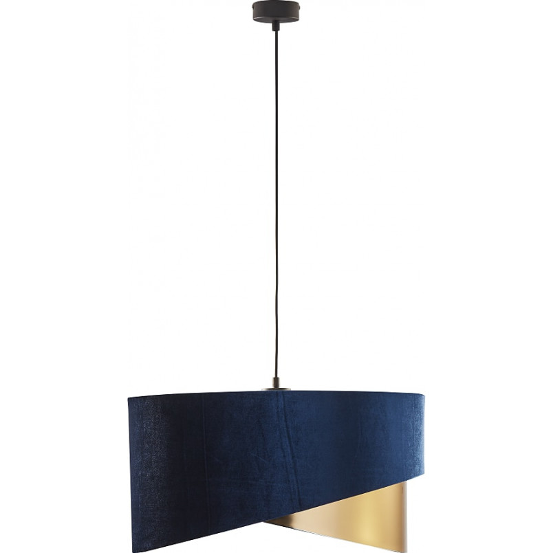 Lampa wisząca Tercino | Granatowa z złotem | TK Lighting