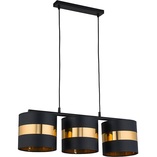 Lampa Wisząca Glamour Paris | Czarno-Złota | TK Lighting