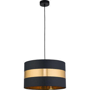 Lampa Glamour Paris | Czarno-Złota | TK Lighting