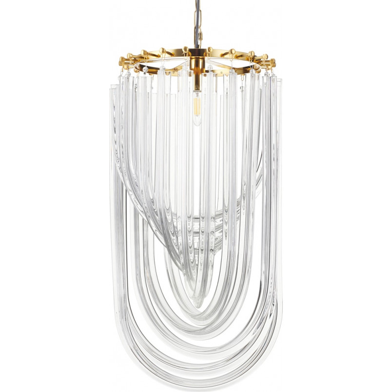 Lampa Wisząca Glamour Wave Złota - Step In Design