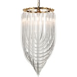 Lampa Wisząca Glamour Wave Złota - Step In Design