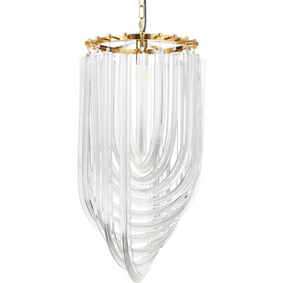 Lampa Wisząca Glamour Wave Złota - Step In Design