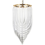 Lampa Wisząca Glamour Wave Złota - Step In Design