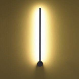 Kinkiet LED Sparo 60cm Czarny | Step Into Design