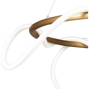 Lampa wisząca glamour Fantasia LED 60cm złota Step Into Design