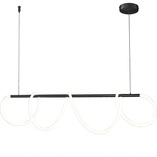 Lampa wisząca LED Fantasia czarna 120cm | Step Design