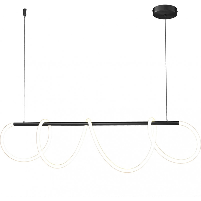 Lampa wisząca LED Fantasia czarna 120cm | Step Design
