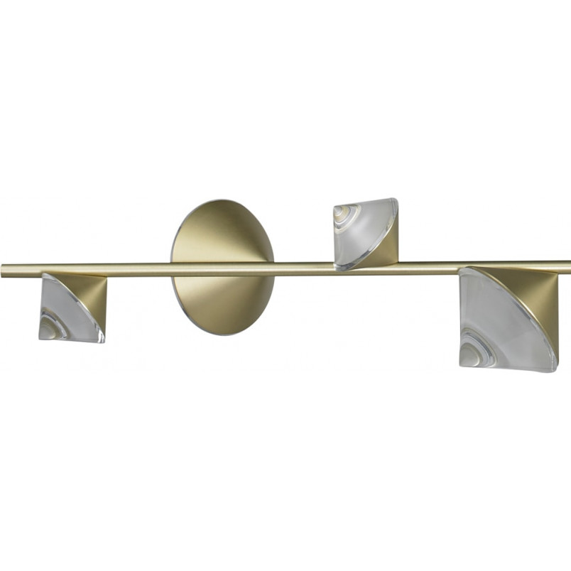 Lampa Wisząca Glamour Cone LED Złota 130cm | Step Design