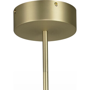 Lampa Wisząca Glamour Cone LED Złota 130cm | Step Design