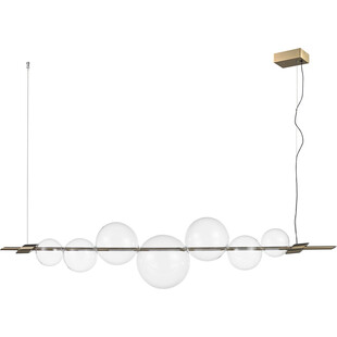 Lampa wisząca Amore: Złote kule, LED | Step Design