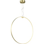 Designerska Lampa wisząca okrągła glamour Acirculo 74cm LED złota Step Into Design do salonu