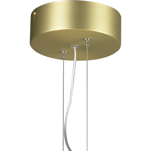 Lampa wisząca Acirculo LED - Złota, Glamour | Step