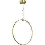Designerska Lampa wisząca okrągła glamour Acirculo 60cm LED złota Step Into Design do salonu