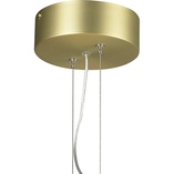 Designerska Lampa wisząca okrągła glamour Acirculo 60cm LED złota Step Into Design do salonu