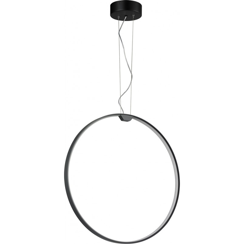 Lampa wisząca LED Acirculo czarna - Step Into Design