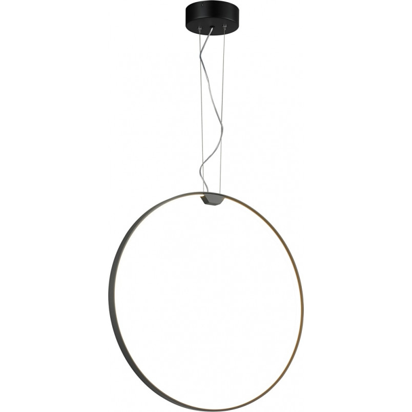 Lampa wisząca LED Acirculo czarna - Step Into Design