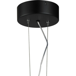 Lampa wisząca LED Acirculo czarna - Step Into Design