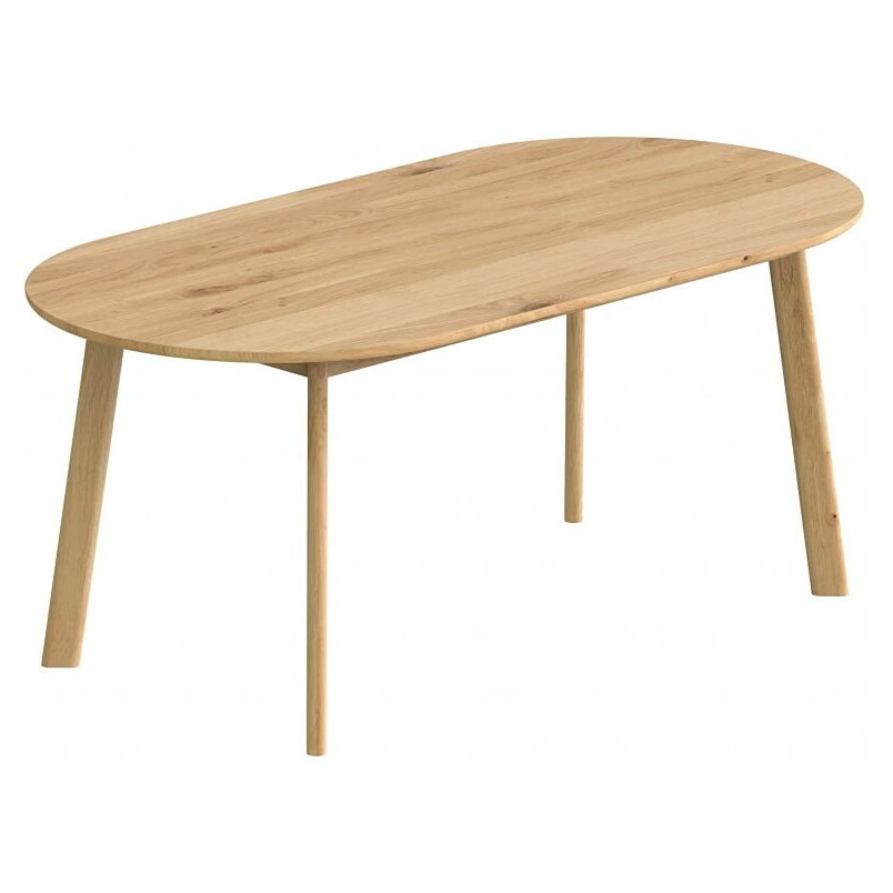 Stół drewniany owalny Bón 180x90cm...